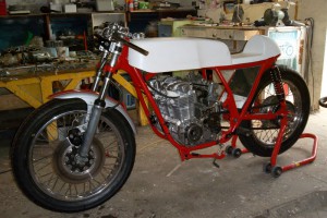 Honda 550 four chassis monte